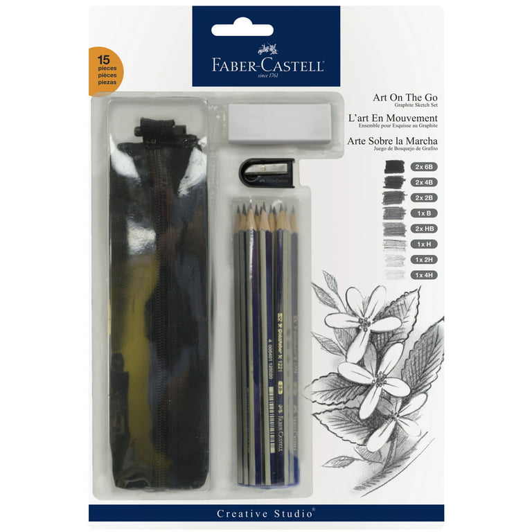 Faber-Castell 8/16pcs Sketch Drawing Pencil Set Art Graphite Pencils For  Writing Beginners Pro Artist Design Pencil Art Supplies