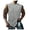 Grey, variant on Mens Summer Fitness Broad Shoulder Casual Loose Running Sleeveless Vest Workout Shirt 3XL