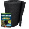 Aquatic Experts - Classic Black Pond Filter Media, Coarse Koi Pond Filter Pad Bulk Roll, 18" x 72" x 1"