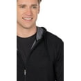 thumbnail image 3 of Tri Moutnain Men's Tri Blend French Terry Hoodie Kangaroo Pocket Zip Sweatshirt 2x 3x 4x, 3 of 7