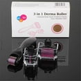 thumbnail image 3 of Healthy Care Derma Roller Microneedling Instrument for Face - Titanium Micro Needles Skin Care Tool, 3 of 5