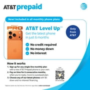 AT&T Motivate Pro 2 5G, 128 GB, Stormy Blue - Prepaid Smartphone [Locked to AT&T]