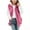 Hot Pink, variant on Cethrio Girls Fleece Jacket, Zip up Lightweight Warm Casual Girls Hooded Ourterwear Hot Pink Size 7-8