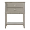 thumbnail image 3 of Glory Furniture Newton 2 Drawer Nightstand in Silver Champagne, 3 of 6