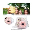 thumbnail image 3 of Flower Pattern Portable Transparent Camera Bag Pouch Carrying Case for Polaroid Mini 11/9/8-Transparent, 3 of 5