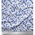 thumbnail image 1 of Soimoi Cotton Jersey Fabric Branch & Leaves Artistic Print Fabric by The Yard 58 Inch Wide, 1 of 1