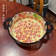 thumbnail image 4 of 880ML Round Double Ear Vintage Baking Pan Multifunctional Oven Casserole Ceramic Baking Pan, 4 of 4