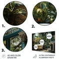 thumbnail image 3 of Designart "Bathroom botanic Retreat III" Bath & Laundry Metal Art Print, 3 of 5