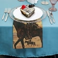 thumbnail image 4 of Nawy Horse Polyester Cloth Napkins for Farmhouse Party Dining Table Decor 6 PCS, 4 of 7