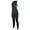 Black/Light Aqua, variant on O'Neill Women's Reactor-2 1.5mm Sleeveless Full Wetsuit