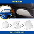 thumbnail image 4 of Goodyear Foldable Windshield Sun Shade for Toyota Highlander 2020-2026, Custom-Fit Car Windshield Cover, Car Sunshade, Vehicle Sun Protector, Auto Car Window Shades for Front Window - GY008216, 4 of 8