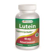 Best Naturals Lutein 40 mg 60 sfg Pack of 2