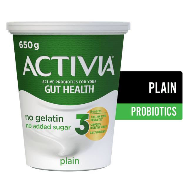 Activia Probiotic Yogurt, Plain