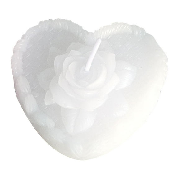 MXTPOV Scented Candles, Delicate Heart Rose Candles, Gifts for Women, Candles for Valentine's Day Wedding Birthday, Home Decor, Valentines Day Gifts