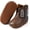 Coffee, variant on Leather Western Boots Cowboy Bootie Soft Sole Non-Slip Crib Shoes for Baby Infant Toddler