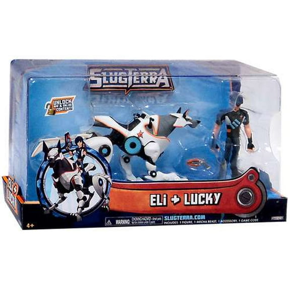 Slugterra Eli & Lucky Action Figure 2-Pack