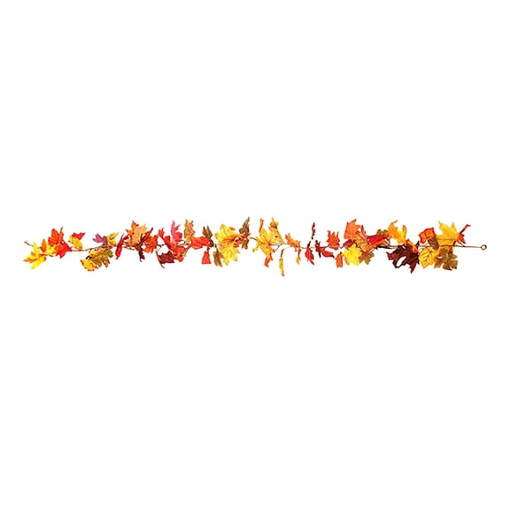 Aximioll Fall Maple Leaf Wreath 66.9In, Layered Greenery, Fall Wreath Decor for Front Door Wall Entryway Mantel