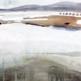 thumbnail image 3 of Borges, Victoria 12x12 Black Modern Framed Museum Art Print Titled - Watercolor Moor II, 3 of 5