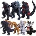 thumbnail image 2 of 17-24cm Godzilla VS Kingkong de gran tamaño Gojira pegamento suave King Ghidorah figura de acción articulaciones móviles modelo juguetes para chico regalozhangyuxiang, 2 of 4