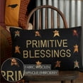 thumbnail image 6 of VHC Brands Heritage Farms Home Decor, Primitive Blessings Pillow, Black, 14x22, 6 of 6