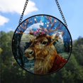 thumbnail image 2 of Reindeer Stained Glass Suncatcher, Reindeer Christmas, Reindeer Stained Glass Decor, Keepsake Ornaments 2025 Christmas, Christmas Daughter Gifts eTUxsW, 2 of 5
