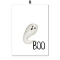 thumbnail image 1 of Sombrero mágico de calabaza de Halloween, palo de escoba, murciélago, Araña, Luna, fantasma, carteles de dulces, arte de pared, impresiones en lienzo, imágenes, decoración de sala de estar, 1 of 4