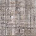 thumbnail image 4 of 7' X 10' Brown Tan And Ivory Abstract Distressed Area Rug, 4 of 6