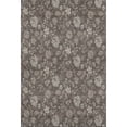 thumbnail image 2 of Addison Rugs Mayfield Washable Transitional Floral Chocolate Rectangle Rug, 2'6" x 3'10", 2 of 6