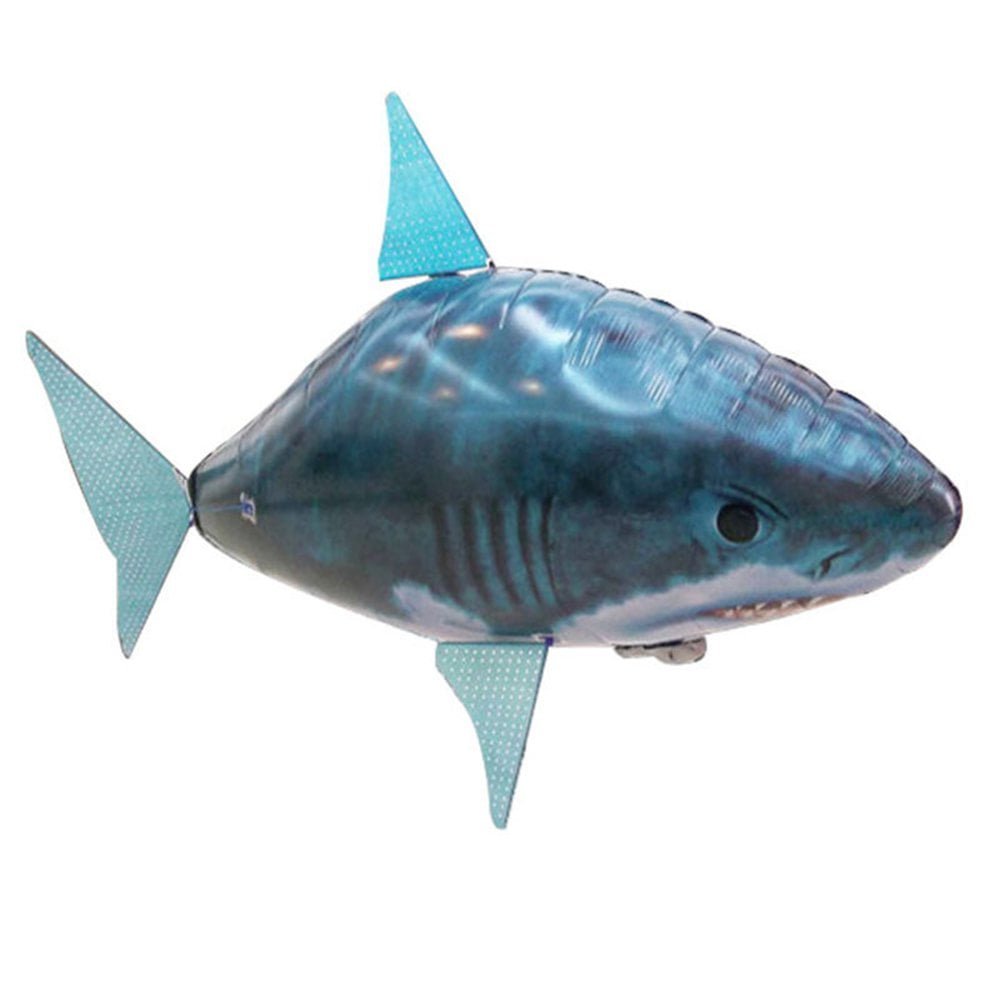 Remote Control Flying Inflatable Shark Flying Fish Toy PVC Children'S