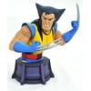 Marvel Animated X-Men Unmasked Wolverine – Diamond Select 6” Resin Bust Walmart Exclusive