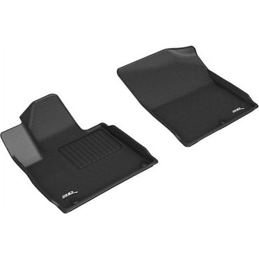 3D MAXpider Custom Fit Kagu Floor Mat (Black) Compatible with Kia Sorento 2021-2025 - Front Row