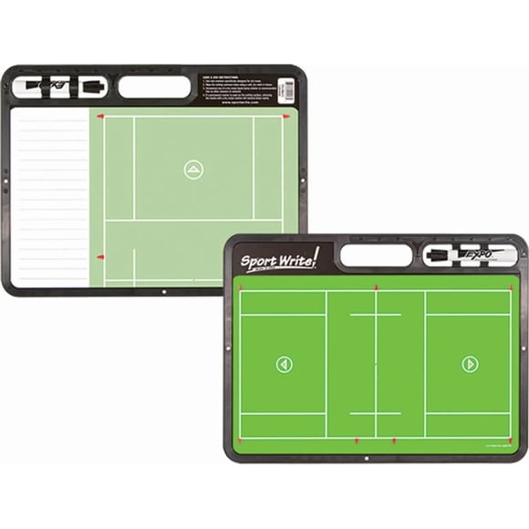Pizarra Deportiva de Lacrosse Sport Write Pro Doble Cara 32x42 cm
