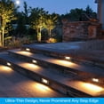 thumbnail image 4 of LEONLITE 3W Surface Mount Low Voltage LED Step Lights, 3000K Warm White, Pack of 6, 4 of 7