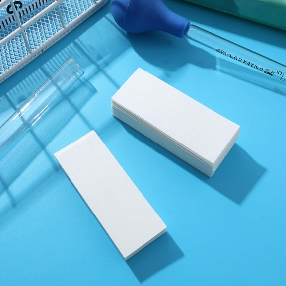 Pawsdot 200Pcs White Chromatography Paper Set Absorbent Laboratory Paper for Experiment Use