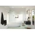 thumbnail image 2 of Albedo 34 in. x 58 in. Frameless Glass Bathtub Shower Door, 2 of 7