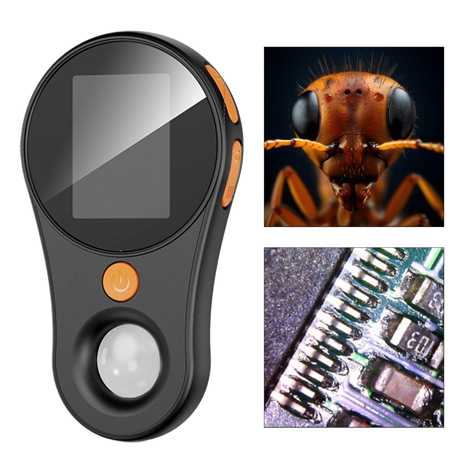 Milageto Digital Magnifying Glass for Reading Seniors Jewellery Evaluating Black