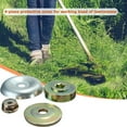 thumbnail image 2 of 4Pcs Brush Cutter Replacement Kit Protective Cover Blade Plate Cutter Gearbox for Stihl Lawn Mower, 2 of 11