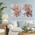 thumbnail image 2 of Stupell Industries Bubbles And Sea Life 2 Piece White Framed Giclee Art Set design by Susan Lugar, 30 x 24, 2 of 8