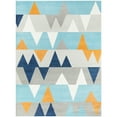 thumbnail image 3 of Modern Geometric Abstract Area Rug, 3 of 5