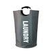 thumbnail image 1 of Bolsa de tela para lavandería, grande, de tela Oxford, para ropa sucia, plegable, de aluminio, con aro, para guardar juguetes y ropa sucia, 1 of 5