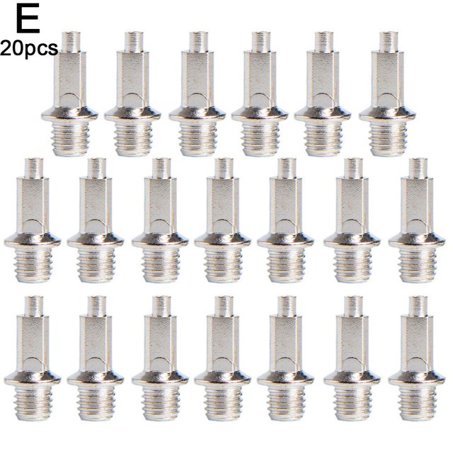 20pcs Track Field Shoe Spikes Running Shoe Nails Enhanced Grip Pyramid Sports Accessories