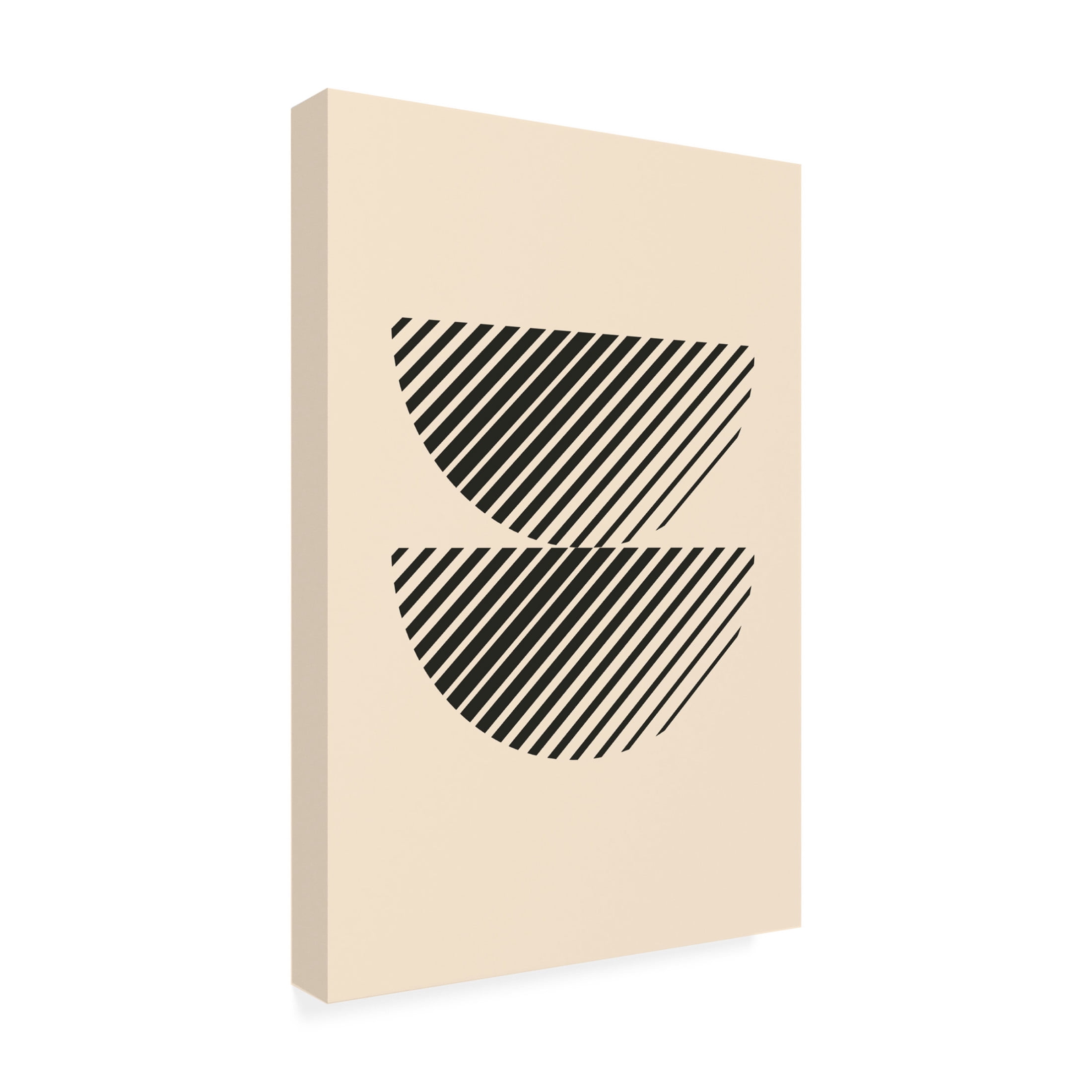 Trademark Fine Art jay stanley  Boho Minimal Shape 1 Canvas Wall Art