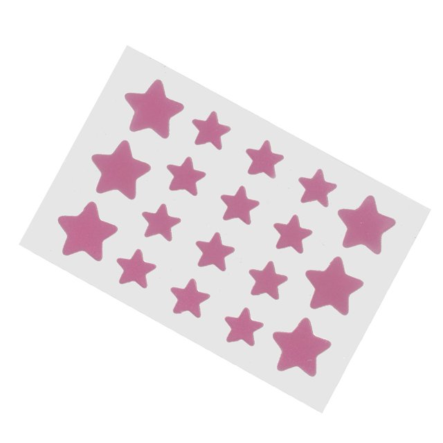 Dots Concealing Patch, Portbale Star Shape Waterproof Hydrocolloid Pimple Covering Patch Breathable Skin Repair Cartoon For Face ANGGREK Waterproof Pimple Patch