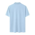 thumbnail image 5 of Erwazi Mens Knit Shirts Casual Crewneck Short Sleeve Tees Trendy Fashion Lounge T-Shirt, XL, 5 of 5