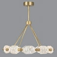 thumbnail image 3 of Fine Art Handcrafted Lighting 873040-2ST Allison Paladino 20 Light Led Foyer Pendant -, 3 of 3