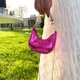 thumbnail image 1 of Bolsa De Hombro Bolsa de mujer Bolsa de hombro de cuero de PU Bolsa de mensajero Bolsa de mano brillante (Rosa roja) Ndcxsfigh Para Estrenar, 1 of 7