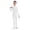 White, variant on CHICTRY Girls Shiny Rhinestone Full Body Length Unitard One Sleeve Gymnastics Dance Ice Skating Jumpsuits Black 6