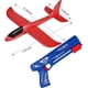 thumbnail image 2 of Juguetes Lanzadores de Aviones, 2 Modos de Vuelo, Paquete de 3 Planeadores de Espuma, Catapulta, Juguete para Fiestas de Juguetes Voladores Al Aire Libre para Niños y Niñas de 3+ Años, 2 of 8