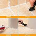 thumbnail image 5 of Silicone Caulking Tools-3 in 1 Sealant Finishing Tool Grout Remove Scraper Caulk Remover Glass Glue Angle Scraper for Bathroom,Kitchen,Floor,Window,Sink Joint,Frames Seal (Black Blue), 5 of 10