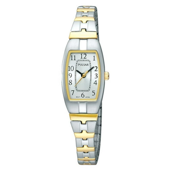 PC3251 Women's Silver Dial Two Tone Expansion Bracelet Watch